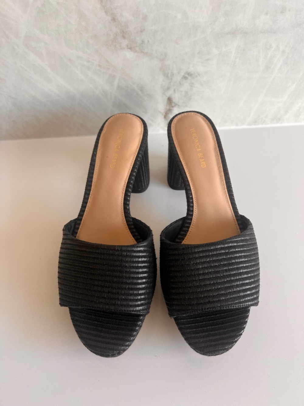 Veronica Beard Block Heel Mules - Picture 5 of 8